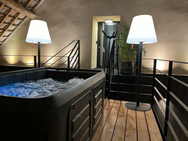 spa rotomoulé intérieur