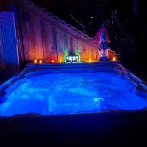 Spa rotomoulé leds multicolores